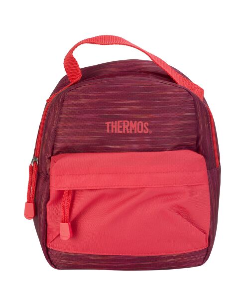 Rode mini-lunchtas - 20x12x23 cm