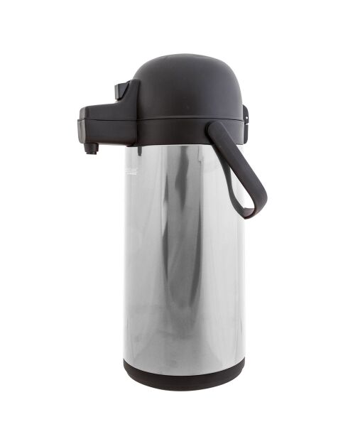 Pichet à pompe bouton poussoir gris - 1.9 L