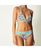 Bas de Maillot Eden blanc/multicolore
