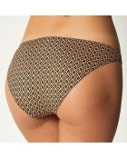 Bas de Maillot Africa taupe/noir/rouge
