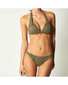Haut de Maillot triangle Amaia kaki