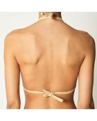 Haut de Maillot triangle Aryanna beige