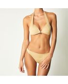 Haut de Maillot triangle Aryanna beige