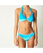 Bas de Maillot Alana en velours turquoise