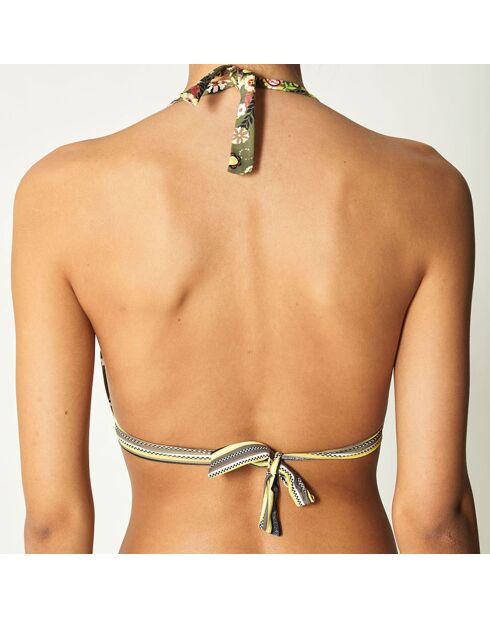 Haut de Maillot triangle Allyson kaki
