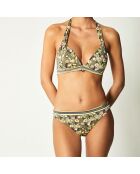 Haut de Maillot triangle Allyson kaki