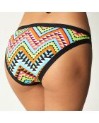 Bas de Maillot Metal noir/multicolore