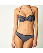 Haut de Maillot corbeille Colors anthracite/noir