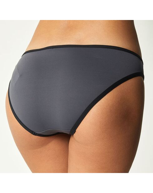 Braguita de bikini en colores antracita/negro