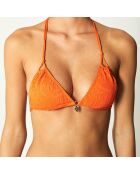 Haut de Maillot triangle Kanoa orange