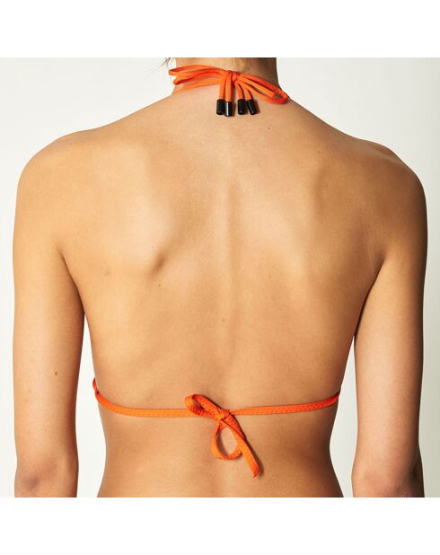Haut de Maillot triangle Kanoa orange