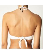 Haut de Maillot bandeau Kanoa blanc