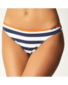 Bas de Maillot Salena bleu marine/blanc/orange