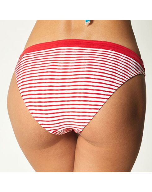 Rood/wit Ska Bikinibroekje