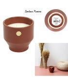 Bougie parfumée Ciment Médaillon - 1 mèche 45h