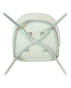 4 Chaises Alison vertes - 55.5x80.5x55 cm