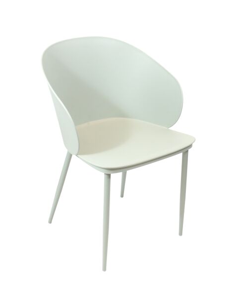 4 Chaises Alison vertes - 55.5x80.5x55 cm