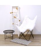 Guirlande Eucla à piles blanc/beige pailleté - 3.45 m