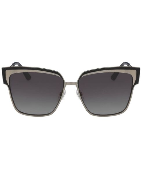 Lunettes de soleil Femme doré/noir