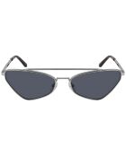 Lunettes de soleil Femme argentées