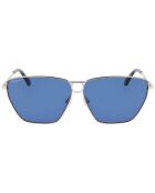 Lunettes de soleil Femme doré/bleu