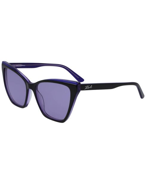 Lunettes de soleil Femme noir/violet