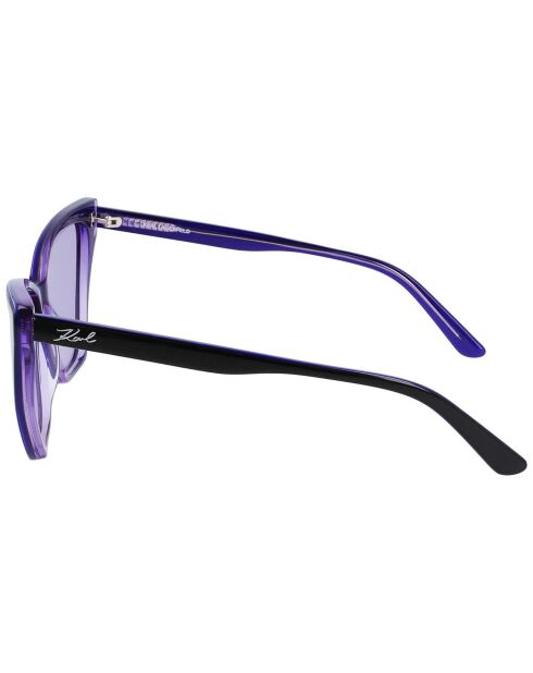Lunettes de soleil Femme noir/violet