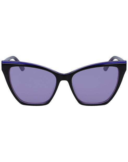 Lunettes de soleil Femme noir/violet
