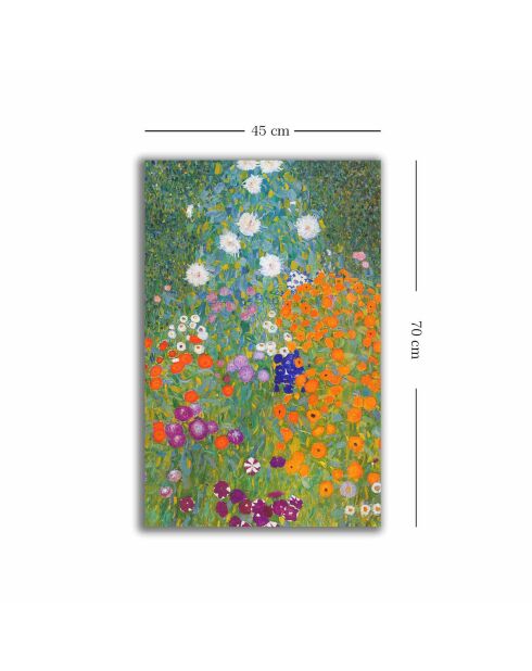 Tableau sur toile décoratif multicolore - 45x70 cm