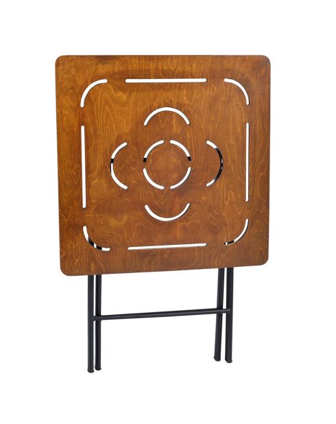 Ensemble de jardin 2 places marron