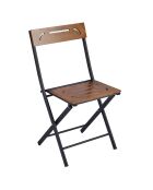 Ensemble de jardin 2 places marron