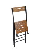 Ensemble de jardin 2 places marron