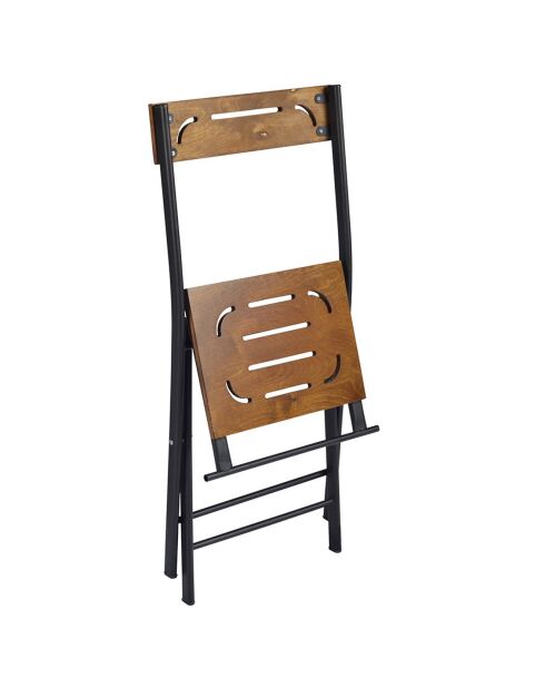 Ensemble de jardin 2 places marron