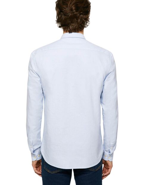 Chemise Custom Fit Rigby bleu ciel