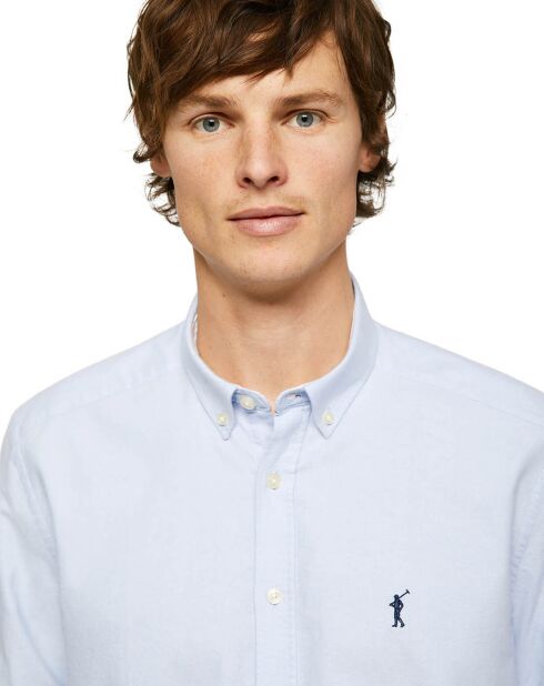 Chemise Custom Fit Rigby bleu ciel