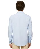 Chemise en Popeline Rigby bleu ciel