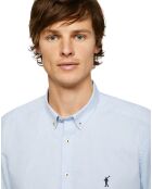 Chemise en Popeline Rigby bleu ciel