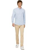 Chemise en Popeline Rigby bleu ciel