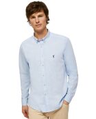 Chemise en Popeline Rigby bleu ciel