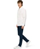 Chemise Slim Fit en Popeline Rigby blanche
