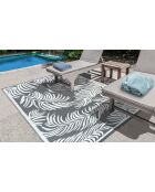 Hawai grijs vloerkleed voor buiten - 160x240 cm