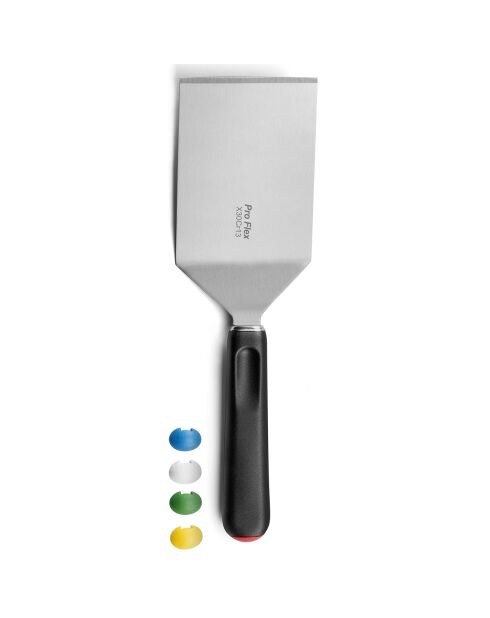 Spatule courbé rigide gris/noir - 15 cm