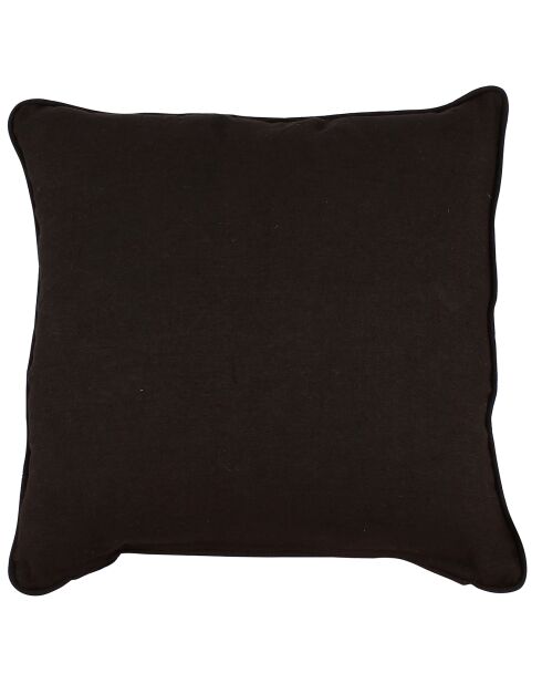 Cuscino 100% lino Nyl nero - 40x40 cm