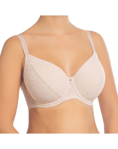 Soutien-gorge Dee-Dee en dentelle beige