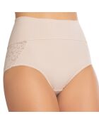 Culotte taille haute Dee-Dee beige