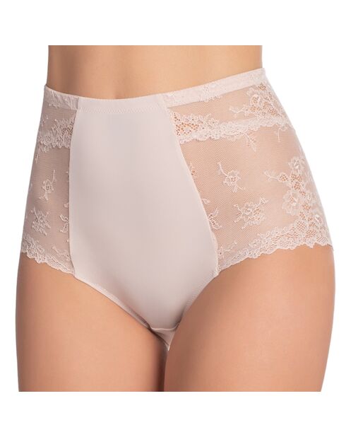 Culotte taille haute Valens beige