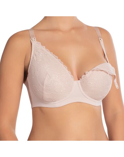 Soutien-gorge d'allaitement Valens beige