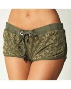Short de Bain Amaia vert kaki