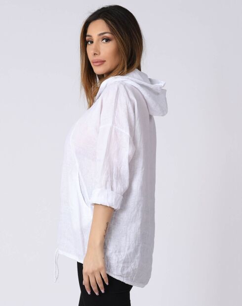 Chemise 100% Lin Katie blanche