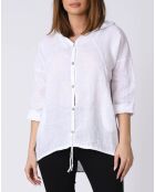 Chemise 100% Lin Katie blanche